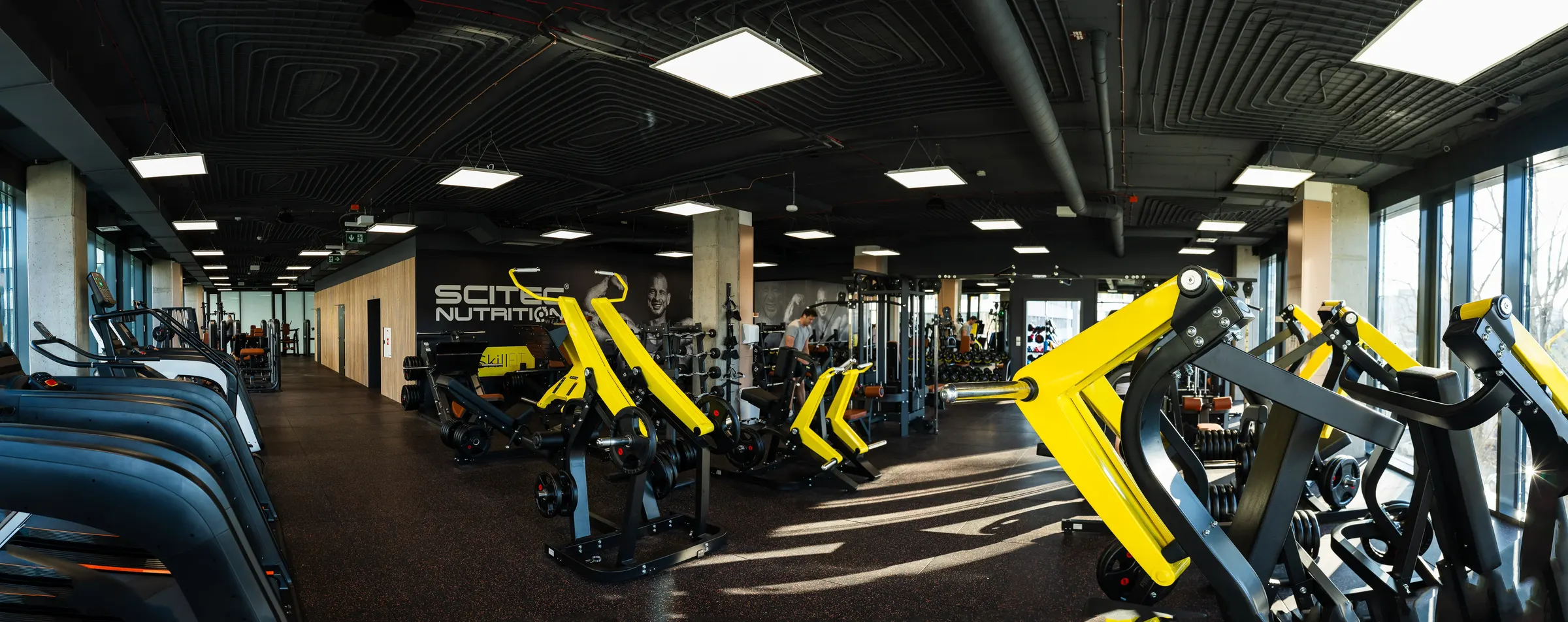 Panorama of SkillFit Westend Patrónka Bratislava interior